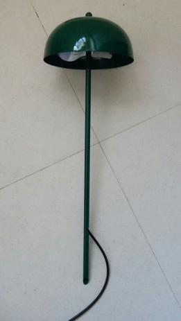 Kit 02 Luminarias FM cod 565  Jardim  Espeto Cogumelo Aluminio Verde é boa?