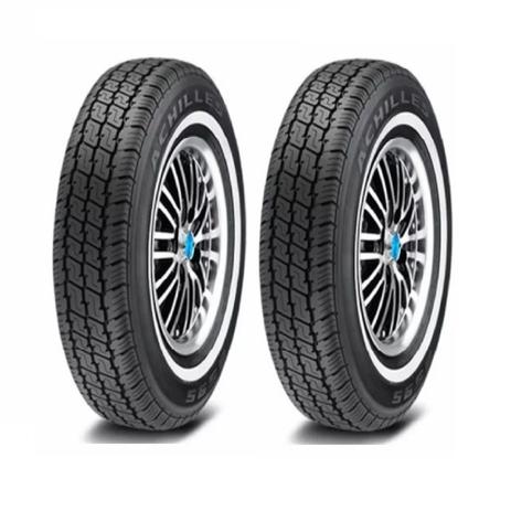 Kit 02 Pneus 205/75 R 14 C 9595 109 Achilles Faixa Branca Menor preço em Kit 02 Pneus 205/75 R 14 C 9595 109 Achilles Faixa Branca
