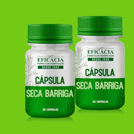 Kit 02 Potes de Cápsula Seca Barriga - 60 cápsulas - Farmácia eficácia Menor preço em Kit 02 Potes de Cápsula Seca Barriga - 60 cápsulas - Farmácia eficácia