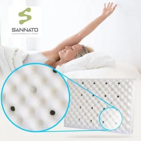 Kit 02 Travesseiros Ortopédicos Melhor P Dormir Alivia Dor Original - Sannato