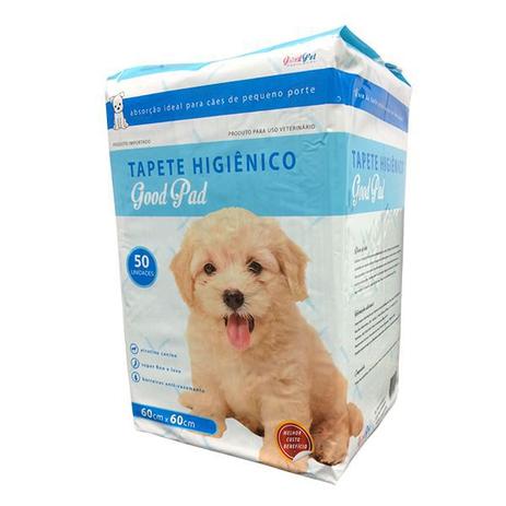 Kit 03 Pacotes TAPETE HIGIÊNICO GOOD PAD 60X60 50UND NATURAL - Petlike Menor preço em Kit 03 Pacotes TAPETE HIGIÊNICO GOOD PAD 60X60 50UND NATURAL - Petlike