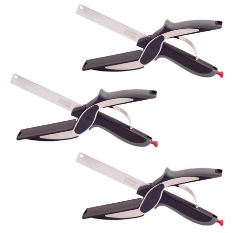 Kit 03 tesouras para alimentos - Vendasshop utensilios de limpeza é boa?