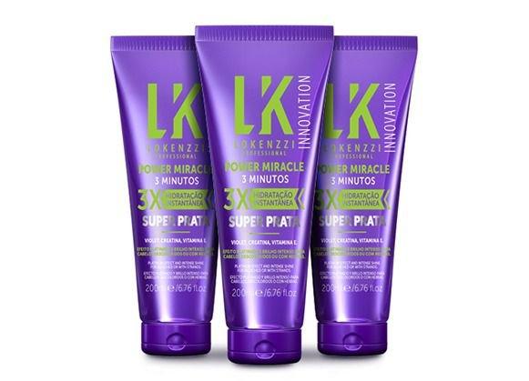 kit 03 (três) Lokenzzi power Miracle Super Prata Hidr 200ml é boa?