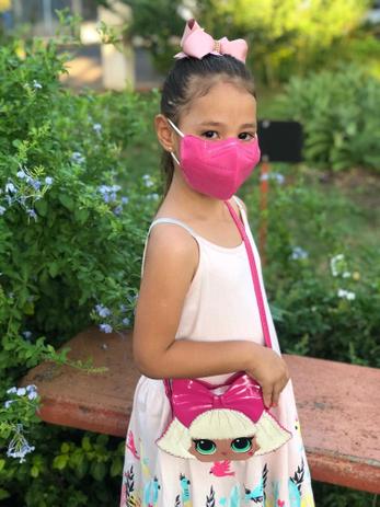 Kit 05 máscaras n95 pff2 infantil rosa volta as aulas com proteção - Medi Company Menor preço em Kit 05 máscaras n95 pff2 infantil rosa volta as aulas com proteção - Medi Company