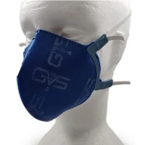 KIT 05 Máscaras Pff2 - Respirador GVS AERO 2 Azul - S/válvula (Espuma semelhante aura 9320 da 3M ) Menor preço em KIT 05 Máscaras Pff2 - Respirador GVS AERO 2 Azul - S/válvula (Espuma semelhante aura 9320 da 3M )