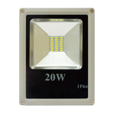 Kit 05 PeÇas - Holofote Refletor Led 20w Branco Frio 6500k Bivolt - Powerxl é boa?