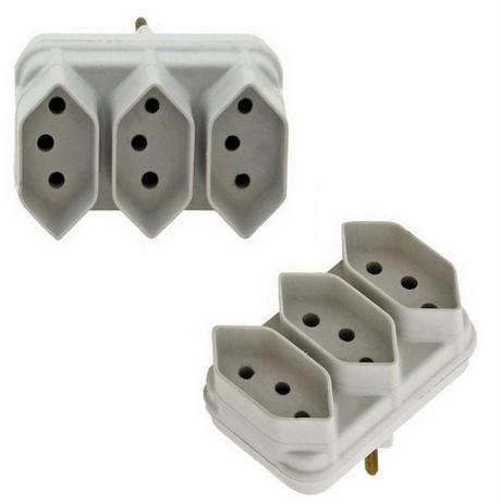Kit 05 Pino Adaptador T Tomada Elétrica Benjamim Bob Esponja - Ditudotem Menor preço em Kit 05 Pino Adaptador T Tomada Elétrica Benjamim Bob Esponja - Ditudotem