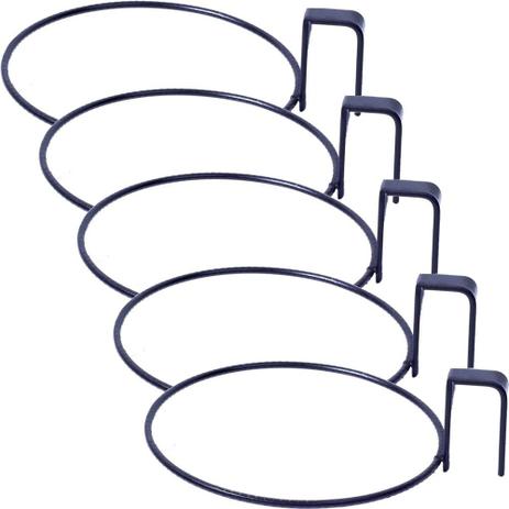 Kit 05 Suportes Anel Treliça para Vaso Auto Irrigável 16cm - Raiz Menor preço em Kit 05 Suportes Anel Treliça para Vaso Auto Irrigável 16cm - Raiz