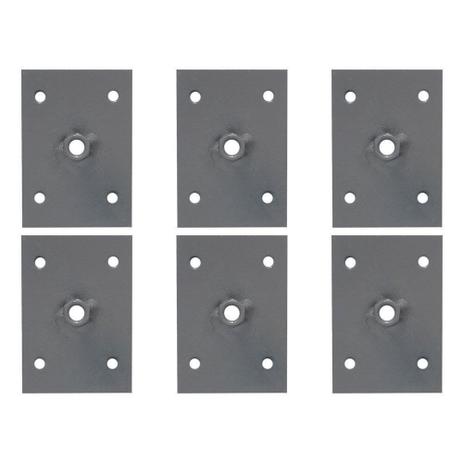 Kit 06 Chapa de Metal Reta 3 mm - DRossi Menor preço em Kit 06 Chapa de Metal Reta 3 mm - DRossi