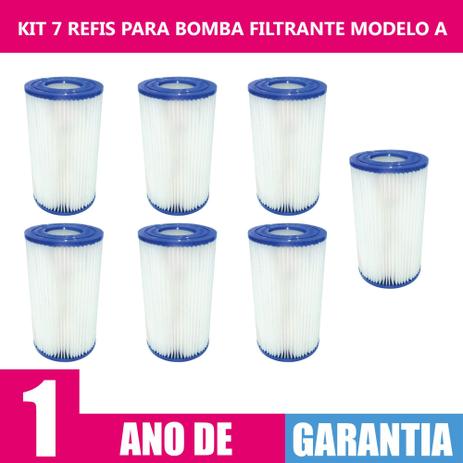 kit 07 Refis Filtro Para Bomba Filtrante Modelo A - Play magazine é boa?