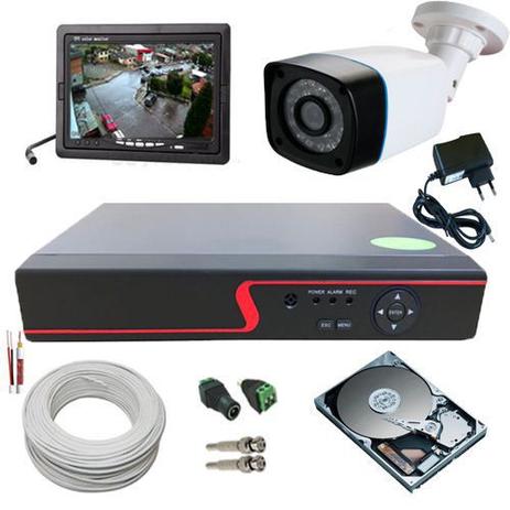Kit 1 Câmera de Segurança Anko AHD 1.3 Megapixel 30 Metros DVR 4 Canais Acesso P2p + Monitor - Power é boa?
