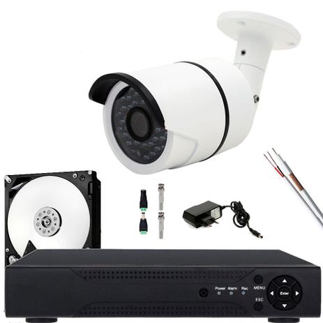 Kit 1 Camera De Vigilancia Noturna hd 1.3mp Bullet Completo - Power é boa?