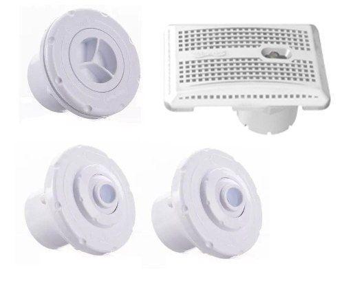 Kit 1 Dispositivo Aspiração 2 Dispositivos Retorno 1 Dreno LBM para Piscinas de Fibra - Sodramar E Pooltec Menor preço em Kit 1 Dispositivo Aspiração 2 Dispositivos Retorno 1 Dreno LBM para Piscinas de Fibra - Sodramar E Pooltec