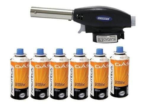 Kit 1 Maçarico Portátil Culinário Ferimte Ma54 + 6 Carga é ruim? Kit 1 Maçarico Portátil Culinário Ferimte Ma54 + 6 Carga é boa?