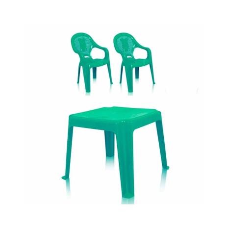Kit 1 Mesa 45x45cm e 2 Cadeiras Decoradas Teddy Infantil Verde - ANTARES é ruim? Kit 1 Mesa 45x45cm e 2 Cadeiras Decoradas Teddy Infantil Verde - ANTARES é boa?