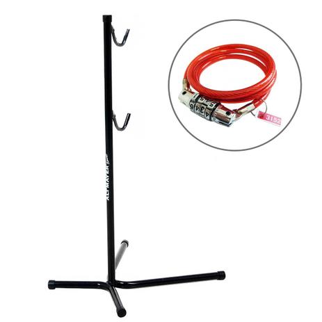 Kit 1 Suporte Altmayer AL-51 tipo Pé de Galinha + 1 Cadeado Vermelho Acte Sports para Bicicletas Menor preço em Kit 1 Suporte Altmayer AL-51 tipo Pé de Galinha + 1 Cadeado Vermelho Acte Sports para Bicicletas