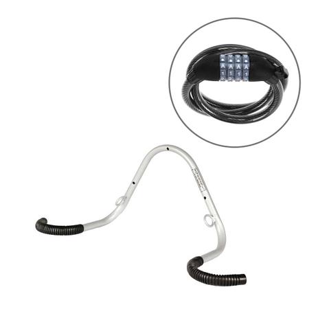 Kit 1 Suporte Vertical Altmayer de Parede para 2 Bicicletas + 1 Cadeado Pro Acte A16 com Segredo Menor preço em Kit 1 Suporte Vertical Altmayer de Parede para 2 Bicicletas + 1 Cadeado Pro Acte A16 com Segredo