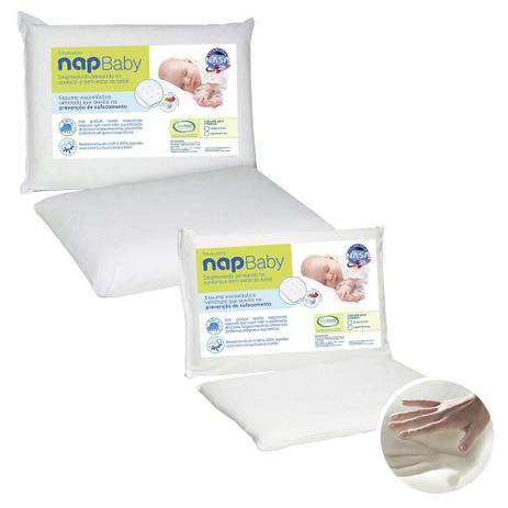 Kit 1 Travesseiro Infantil Nasa Nap Baby + 1 Nap Baby Rn Menor preço em Kit 1 Travesseiro Infantil Nasa Nap Baby + 1 Nap Baby Rn