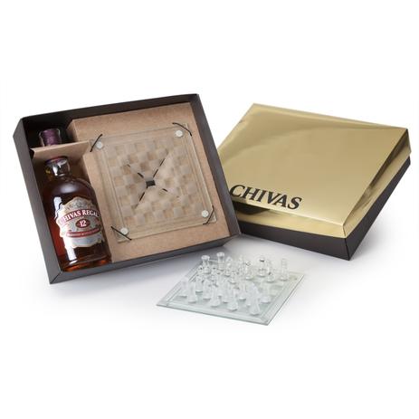 Kit 1 Whisky Escocês Chivas Regal 12 anos litro 1 Jogo de Xadrez em vidro - Shop quality Menor preço em Kit 1 Whisky Escocês Chivas Regal 12 anos litro 1 Jogo de Xadrez em vidro - Shop quality