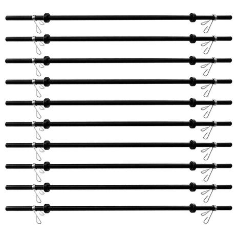 Kit 10 Barras para Aulas Body Pump Academia Natural Fitness Menor preço em Kit 10 Barras para Aulas Body Pump Academia Natural Fitness