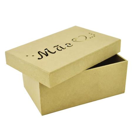 Kit 10 Caixa Retangular Tampa Sapato Mãe 18x11,5x6,5 Mdf Madeira - Atacadão do artesanato mdf Menor preço em Kit 10 Caixa Retangular Tampa Sapato Mãe 18x11,5x6,5 Mdf Madeira - Atacadão do artesanato mdf