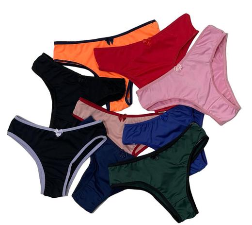 Calcinha Dois Laços Microfibra - ATRITOS - Atacado de Lingeries e Pijamas