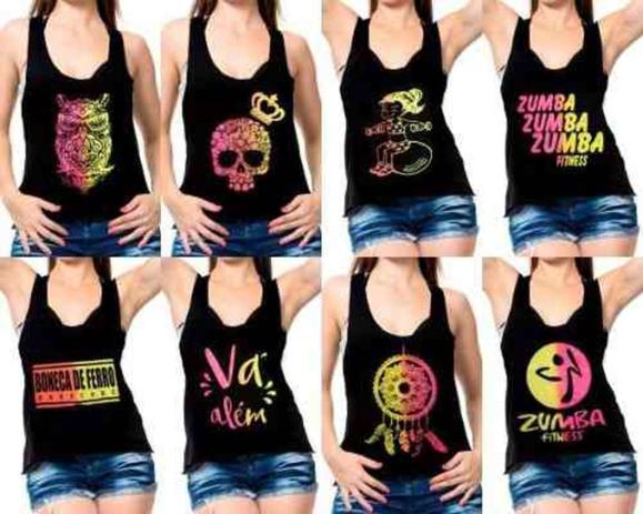 camisetas e regatas femininas