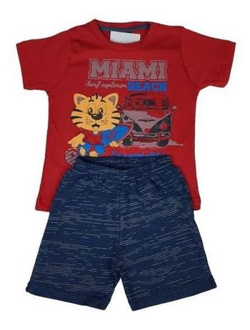 conjunto verão infantil masculino