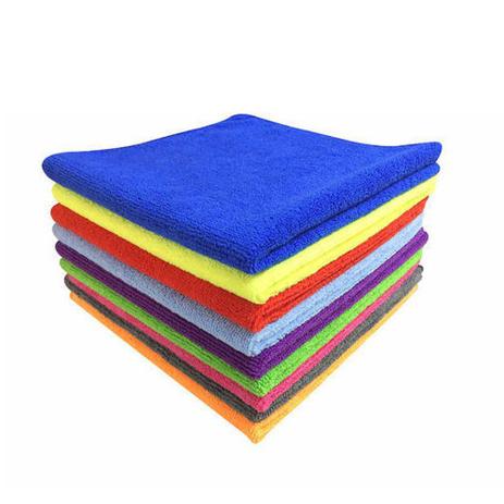 Kit 10 Flanelas de Micro Fibra Limpa Tela Carro 30x30 - Diversas Marcas Menor preço em Kit 10 Flanelas de Micro Fibra Limpa Tela Carro 30x30 - Diversas Marcas