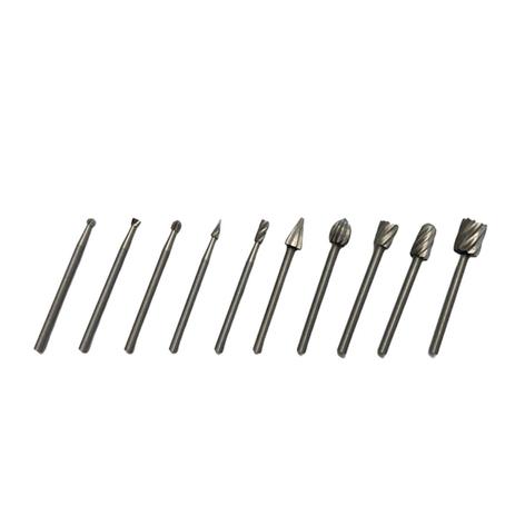 Kit 10 Fresas Broca Escariador Madeira Dremel Micro Retifica - Atmx Menor preço em Kit 10 Fresas Broca Escariador Madeira Dremel Micro Retifica - Atmx