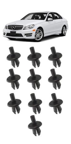 Kit 10 Grampo Presilha Molduras Internas e Externas Mercedes C200 C230 C280 S65 S450 S600 Sedan - Gfix Menor preço em Kit 10 Grampo Presilha Molduras Internas e Externas Mercedes C200 C230 C280 S65 S450 S600 Sedan - Gfix
