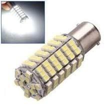 Kit 10 Lampada Ba15s 120 Led 1P P21 1156 Branca 12v - Mfl Menor preço em Kit 10 Lampada Ba15s 120 Led 1P P21 1156 Branca 12v - Mfl