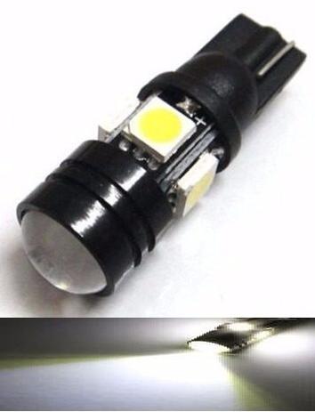Kit 10 Lampada Cree T10 5 Led 5050 Branca 12v - Mfl Menor preço em Kit 10 Lampada Cree T10 5 Led 5050 Branca 12v - Mfl