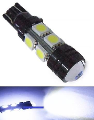 Kit 10 Lampada T10 Cree 9 Led Branca 12v - Mfl Menor preço em Kit 10 Lampada T10 Cree 9 Led Branca 12v - Mfl
