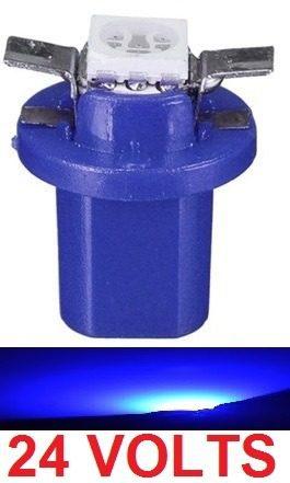 Kit 10 Lampada T5 B8.5 D Led Azul 24v - Mfl Menor preço em Kit 10 Lampada T5 B8.5 D Led Azul 24v - Mfl