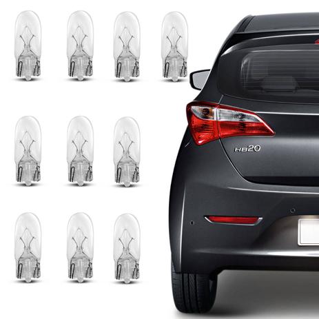 Kit 10 Lâmpadas Halógenas Transparentes Pingão W5W T10 3200K 5W - Prime é boa?