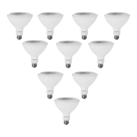 Kit 10 Lâmpadas LED 15W Bivolt PAR38 Empalux 3000K Luz Amarela Menor preço em Kit 10 Lâmpadas LED 15W Bivolt PAR38 Empalux 3000K Luz Amarela