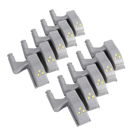 Kit 10 Lâmpadas Led De Dobradiça Interna Branco Frio - XunShiNi Menor preço em Kit 10 Lâmpadas Led De Dobradiça Interna Branco Frio - XunShiNi