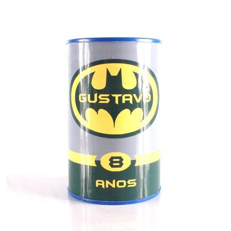 Kit 10 Lembrancinha Cofrinho Personalizado Batman - Aluá festas Menor preço em Kit 10 Lembrancinha Cofrinho Personalizado Batman - Aluá festas