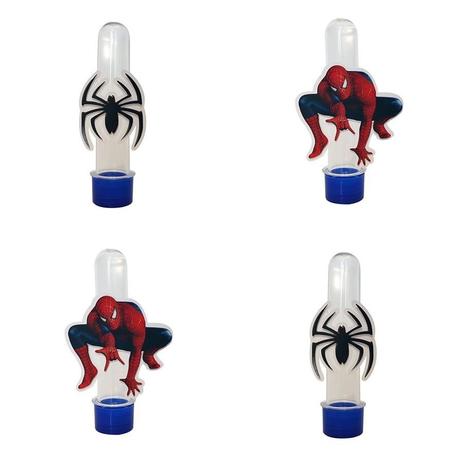 Kit 10 Lembrancinha Tubete 3d Personalizado Homem Aranha - Aluá festas é ruim? Kit 10 Lembrancinha Tubete 3d Personalizado Homem Aranha - Aluá festas é boa?