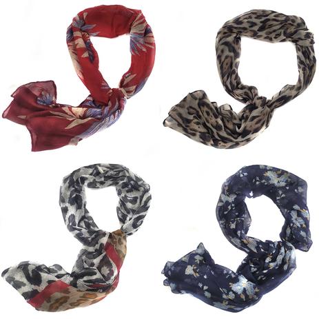 Kit 10 Lenços Bandana Echarpe Pashmina Estampas Sortidas - Yaha Menor preço em Kit 10 Lenços Bandana Echarpe Pashmina Estampas Sortidas - Yaha