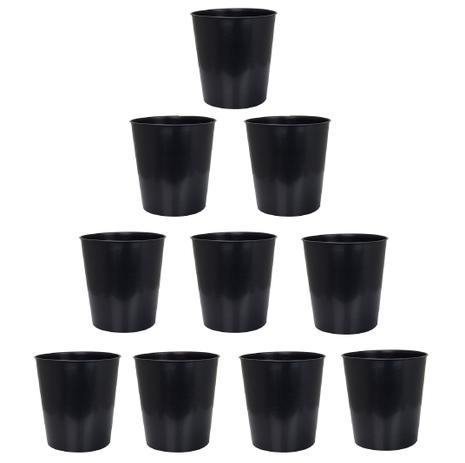 Kit 10 Lixeiras Plástica Multiuso 10 Litros Preto Arqplast é boa?