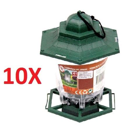 Kit 10 luminaria repelente contra mosquitos e insetos para jardim ultrassonico para camping e praia - Batiki Menor preço em Kit 10 luminaria repelente contra mosquitos e insetos para jardim ultrassonico para camping e praia - Batiki
