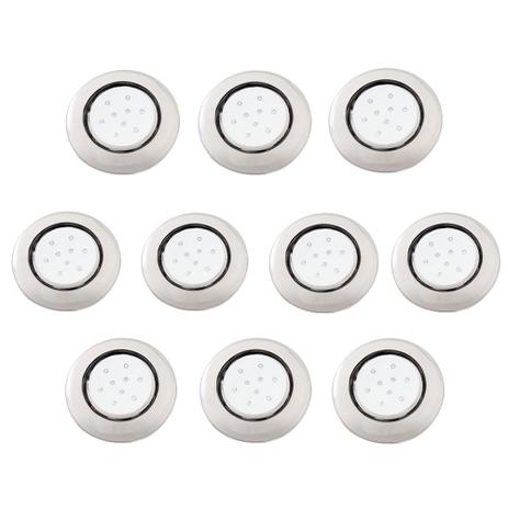 Kit 10 Luminárias Piscina 12V 18W 125mm Ip68 Led Branco 6500k Corpo Transparente - Iluctron é boa?