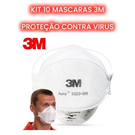 Kit 10 Mascara 3m Aura 93 Pff2 N95 Respirador Sem Valvula Mascara Respiratoria Magazine Luiza Kit 10 Mascara 3m Aura 93 Pff2 N95 Respirador Sem Valvula Mascara Respiratoria Magazine Luiza