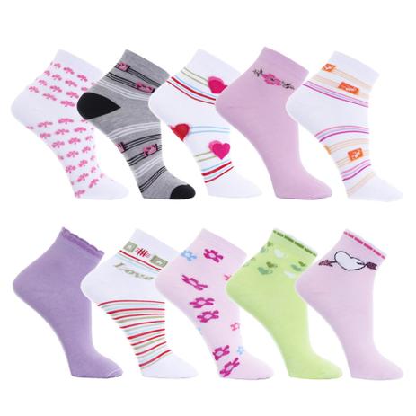 Kit 10 Pares Meia Algodão Feminina - Dorbe é boa?