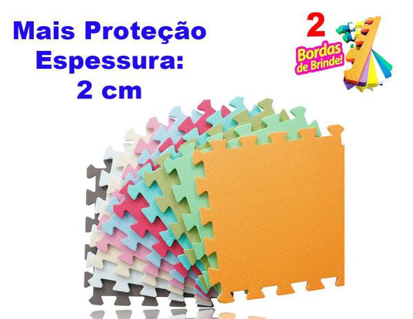 Kit 10 Pçs Tapete De Eva Tatame Escolar Infantil 50x50x 20mm - Yupitoys max Menor preço em Kit 10 Pçs Tapete De Eva Tatame Escolar Infantil 50x50x 20mm - Yupitoys max