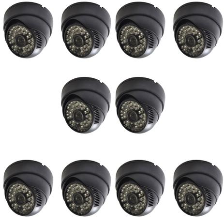 Kit 10 PeÇas - CÂmera De SeguranÇa Ccd 48 Leds Preta - Ap2005-48b - Powerxl é boa?