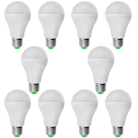 Kit 10 Peças - Lâmpada LED Bulbo 9W Branco Frio Rosca E27 Bivolt 90 Economia - Powerxl é boa?