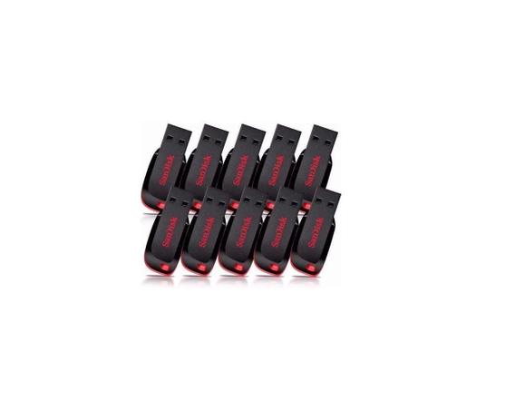 Kit 10 Pen Drive 16gb Sandisk Original Lacrado Pronta Entrega Menor preço em Kit 10 Pen Drive 16gb Sandisk Original Lacrado Pronta Entrega